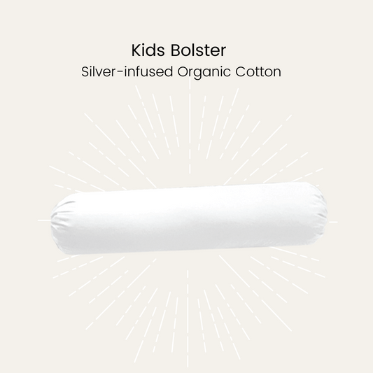 Kids Organic Cotton Bolster