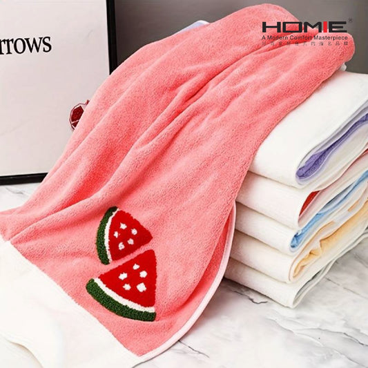 Towel Bath Microfiber Fruit