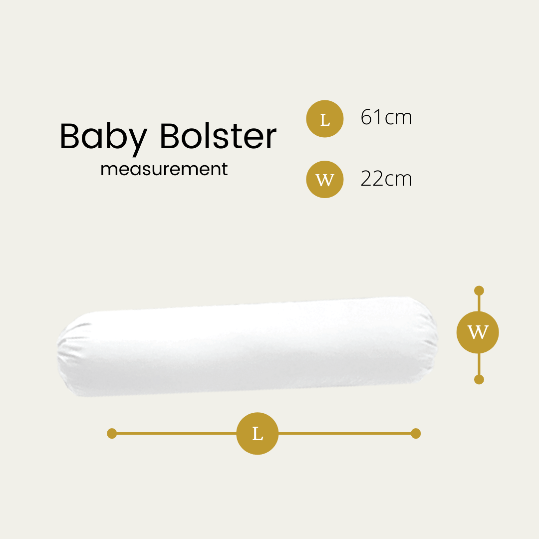 Baby Organic Cotton Bolster Set
