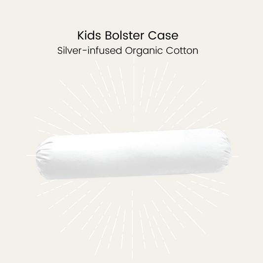Kids Organic Cotton Bolster Case
