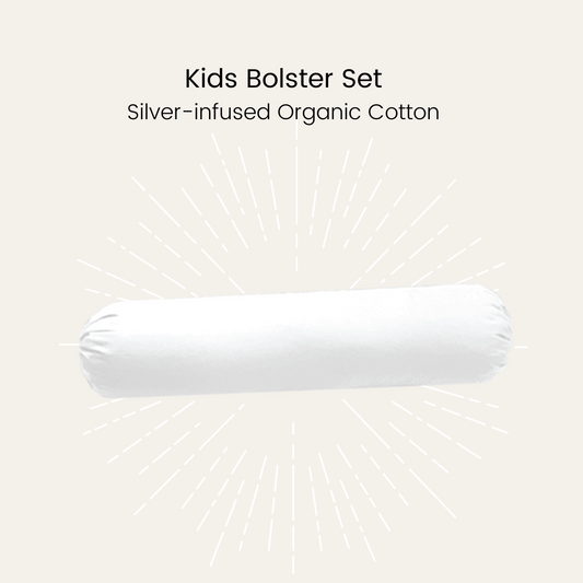 Kids Organic Cotton Bolster Set