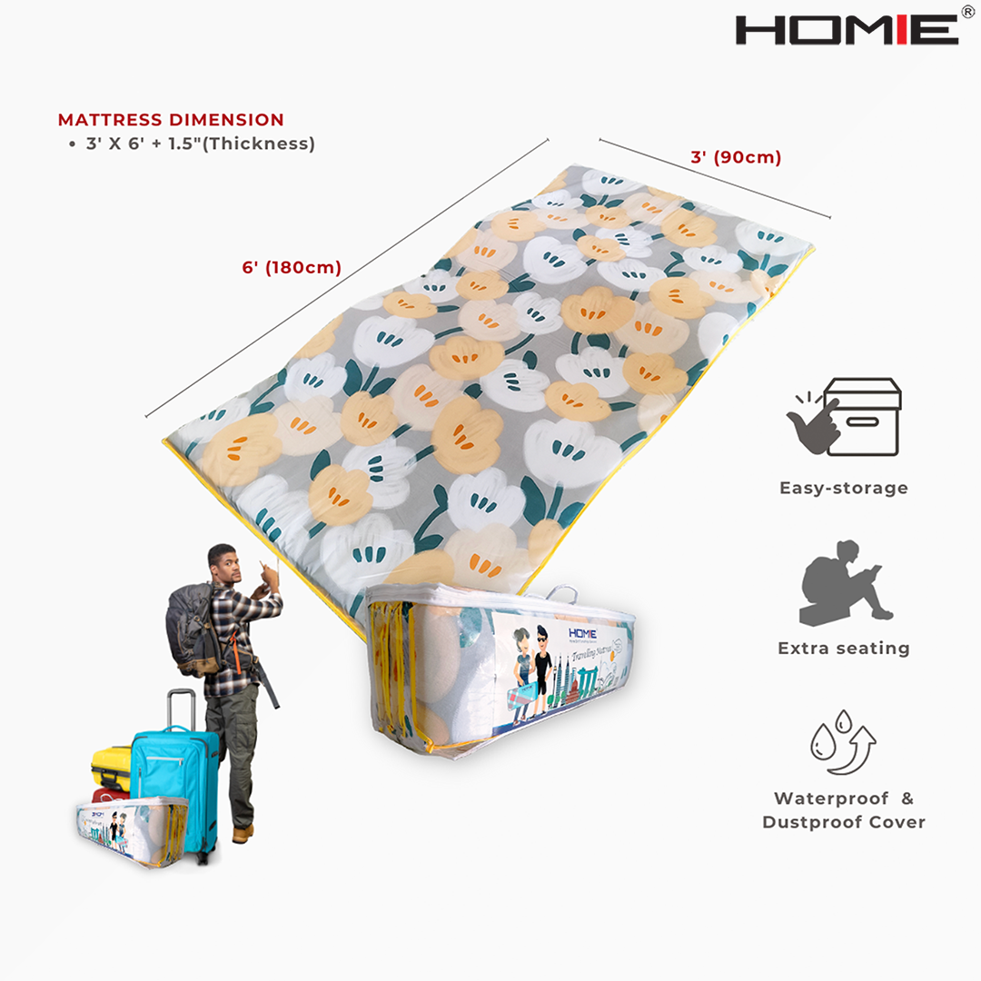 Homie Baby Travelling Mattress with Case