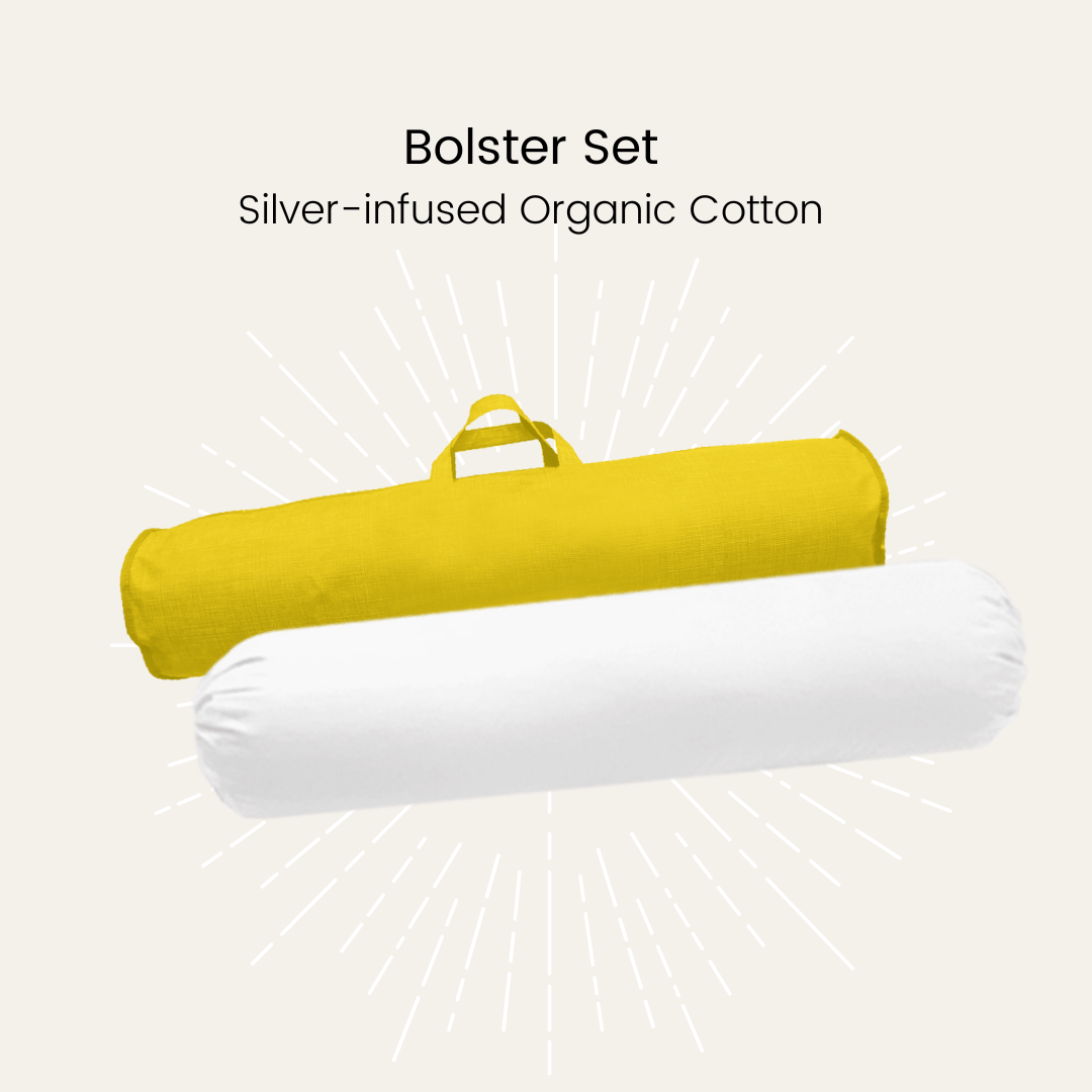 Organic Cotton Bolster Set