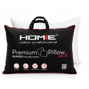 PILLOW HOMIE PREMIUM 1.5KG ( 19" X 29" ) (OEKO-TEX STANDARD)