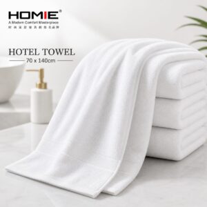 HOMIE HOTEL COTTON WHITE SERIES - TOWEL BATH ADULT