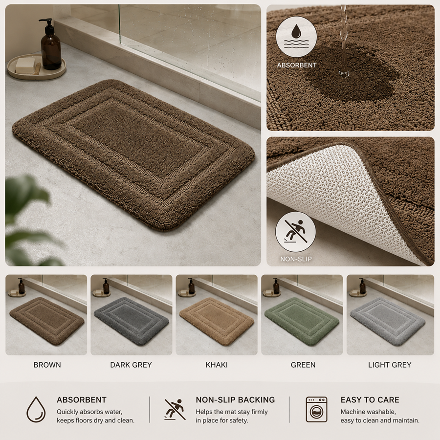 FLOORMAT CASHMERE ( 40CM X 60CM ) - Image 2