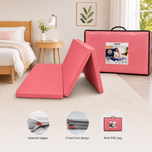 TRAVELLING MATTRESS 3 FOLD MICROTEX ( S 3' X 6' + 5CM )