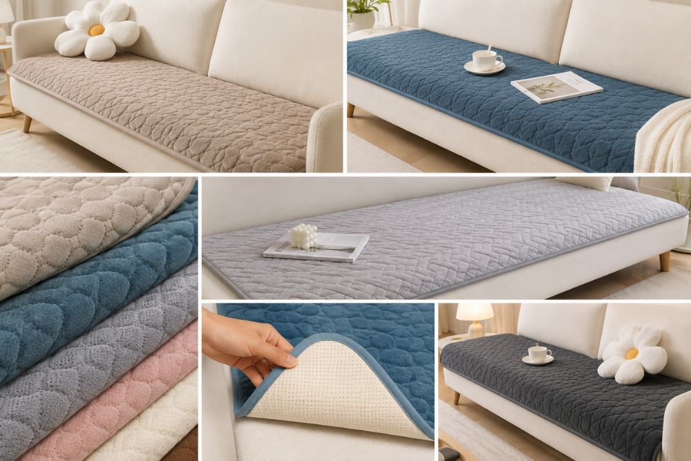 HOMIE’s sofa covers with various design along with comfort and protection