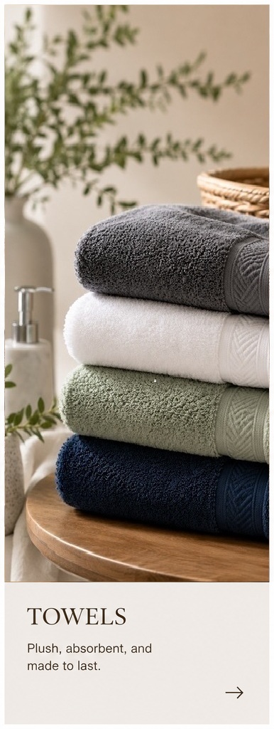 TOWELS NEW