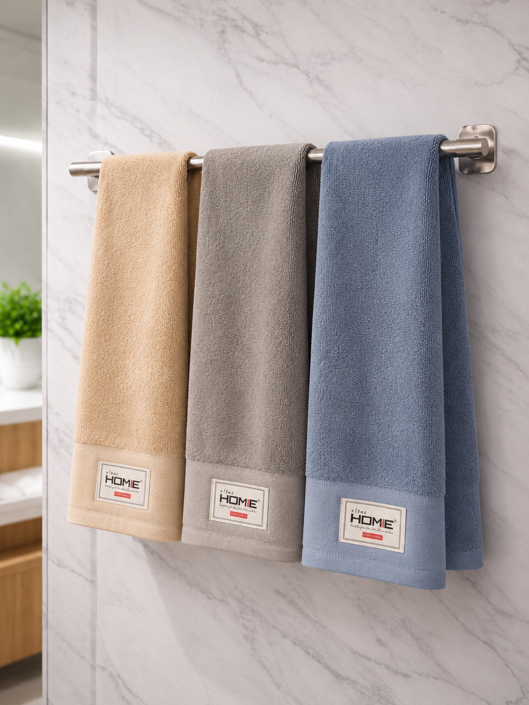 TOWEL HOMIE ADULT COTTON PIANO 350G 70CM X 140CM - Image 3